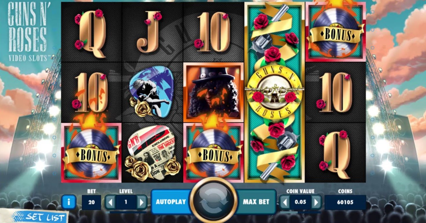 Guns N’ Roses Slot Machine 2