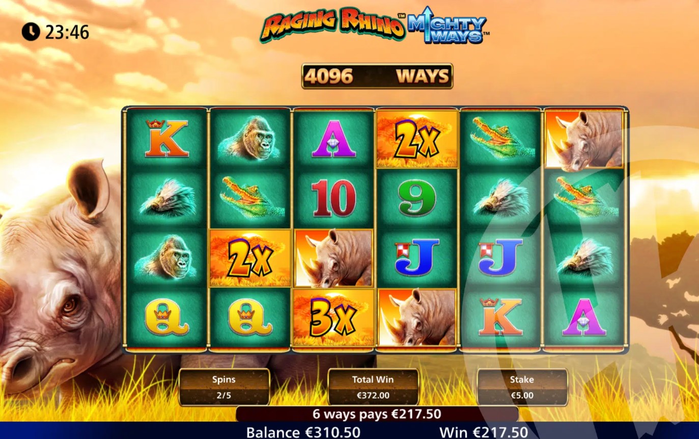 Raging Rhino Slot 2